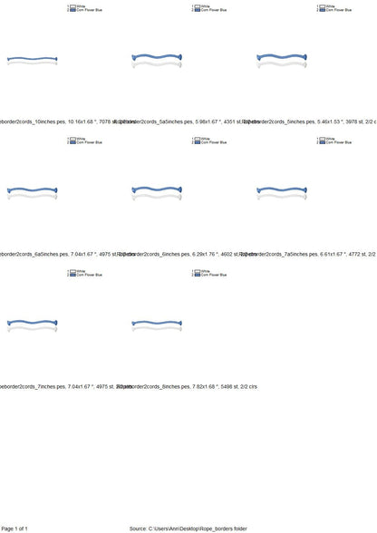 Fringed Tassel Bottom Border Rope Stitch Cords Monogram Tassel Machine Embroidery Designs Towel Decoration in the Hoop ITH Project Decor - Etsy