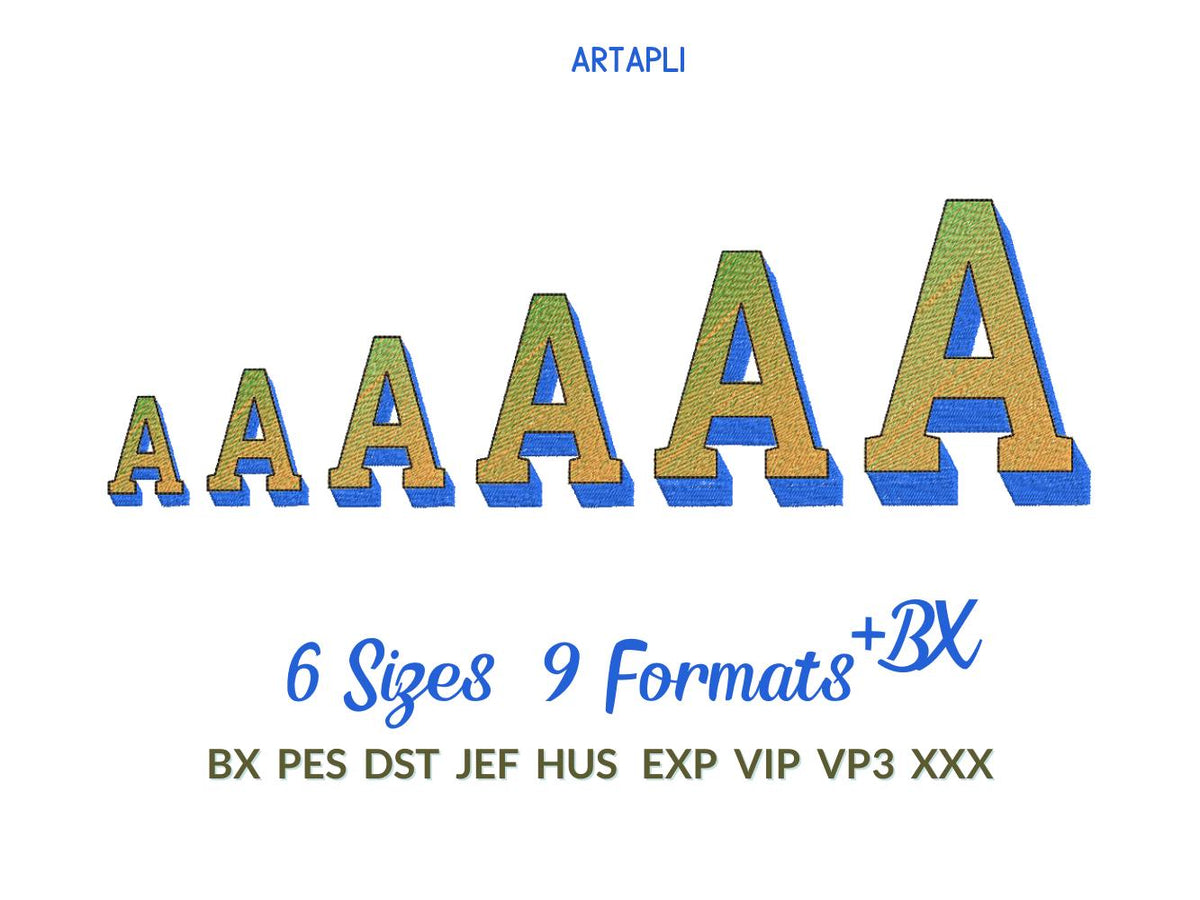 Ombre Block Shadow Font