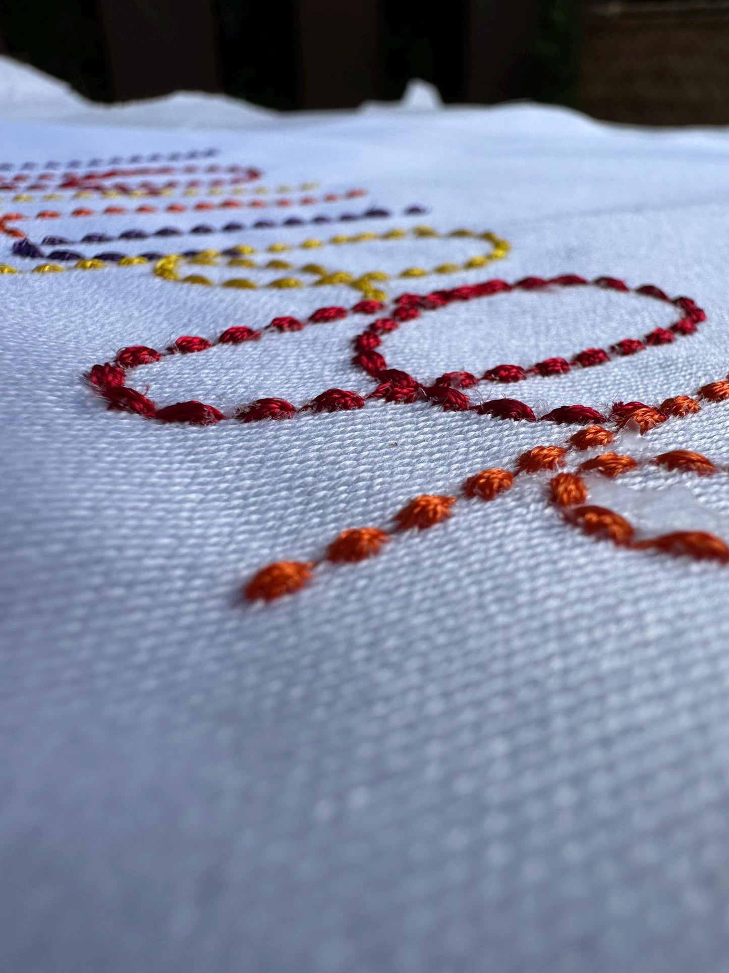 Hand stitch effect FONT machine embroidery designs in multiple sizes from 1 to 3.4 inches alphabet letters numbers seed bean stitch, BX incl