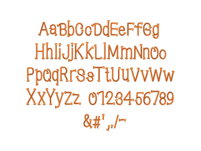 Rope Block FONT Fringed Tassel End Alphabet Machine Embroidery Designs Cowboy Cowgirl Kids Rodeo Lasso Rope Monogram