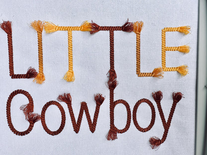 Rope Block FONT Fringed Tassel End Alphabet Machine Embroidery Designs Cowboy Cowgirl Kids Rodeo Lasso Rope Monogram