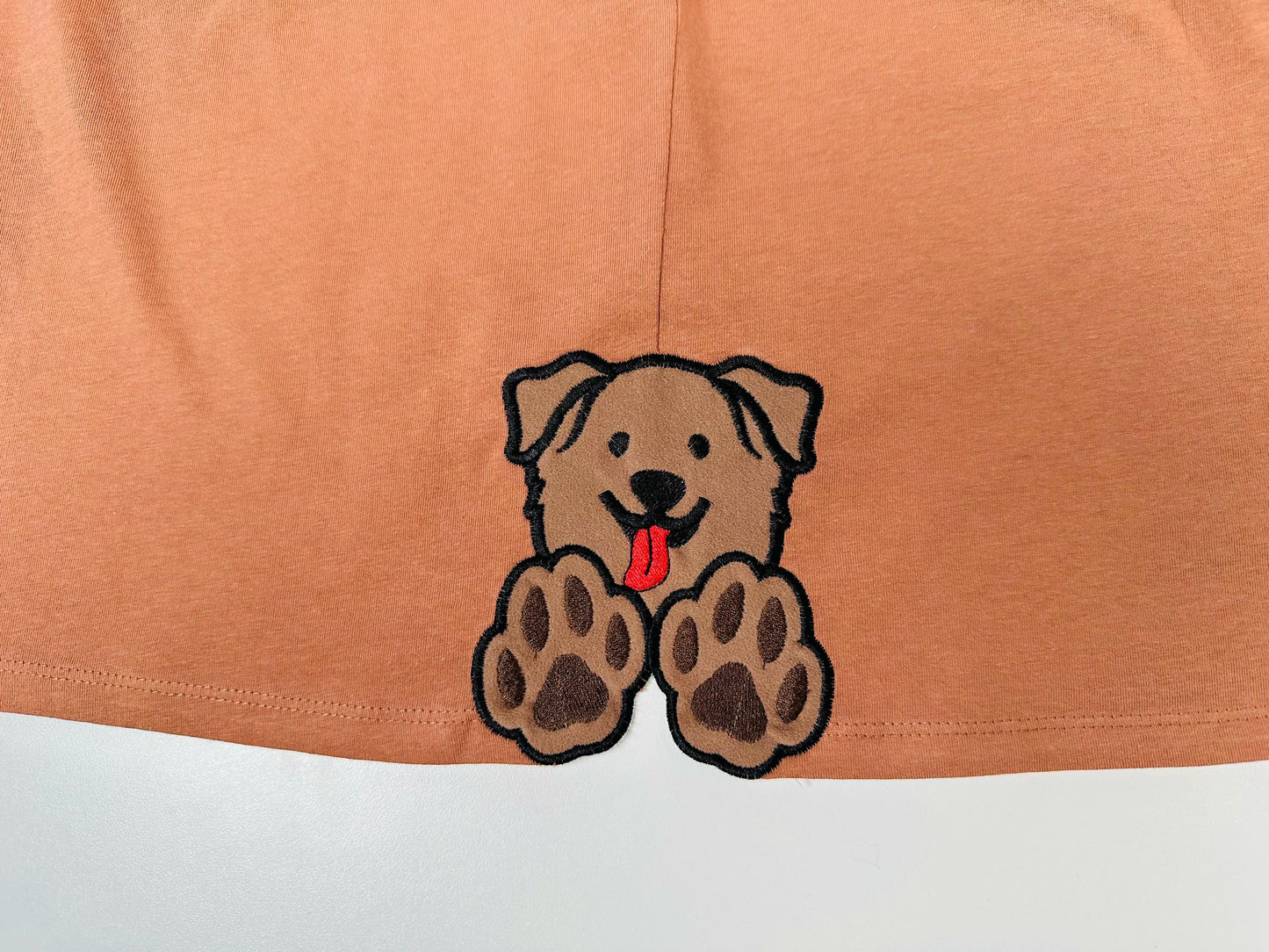 Puppy Bow Split side seam cutout Side Bow Applique machine embroidery designs Trendy Pet Dog lovers Apparel Sweatshirts T-Shirts 4 8 inch