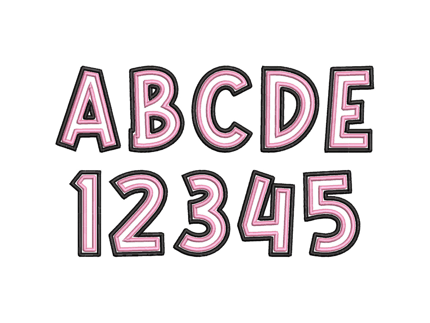 Neon Party Font 2 Outlines