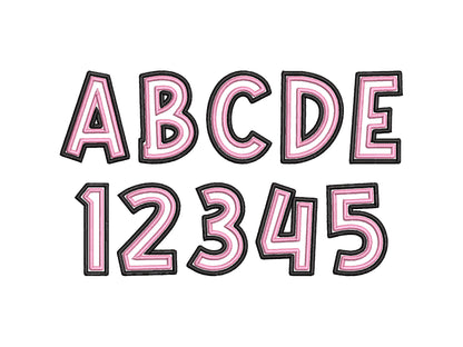 Neon Party Font 2 Outlines