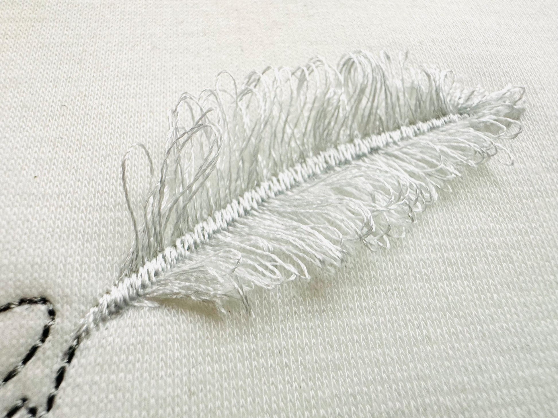 Free Saying Fringed Feather Machine Embroidery Designs Bold Saying Tattoo Fringe in the Hoop for Hoop 4x4 Simple Cute Fuzzy Fluffy Feather - Etsy