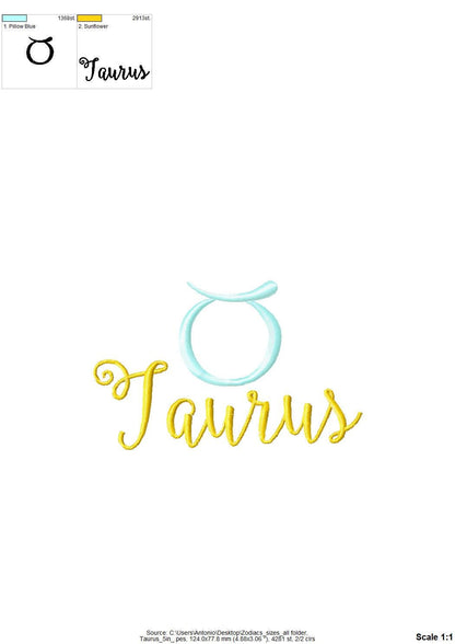 Zodiac Signs SET of 12 Machine Embroidery Designs Astrology Horoscope Gift Idea Virgo Aries Taurus Gemini Leo Libra Scorpio Capricorn Pisces - Etsy