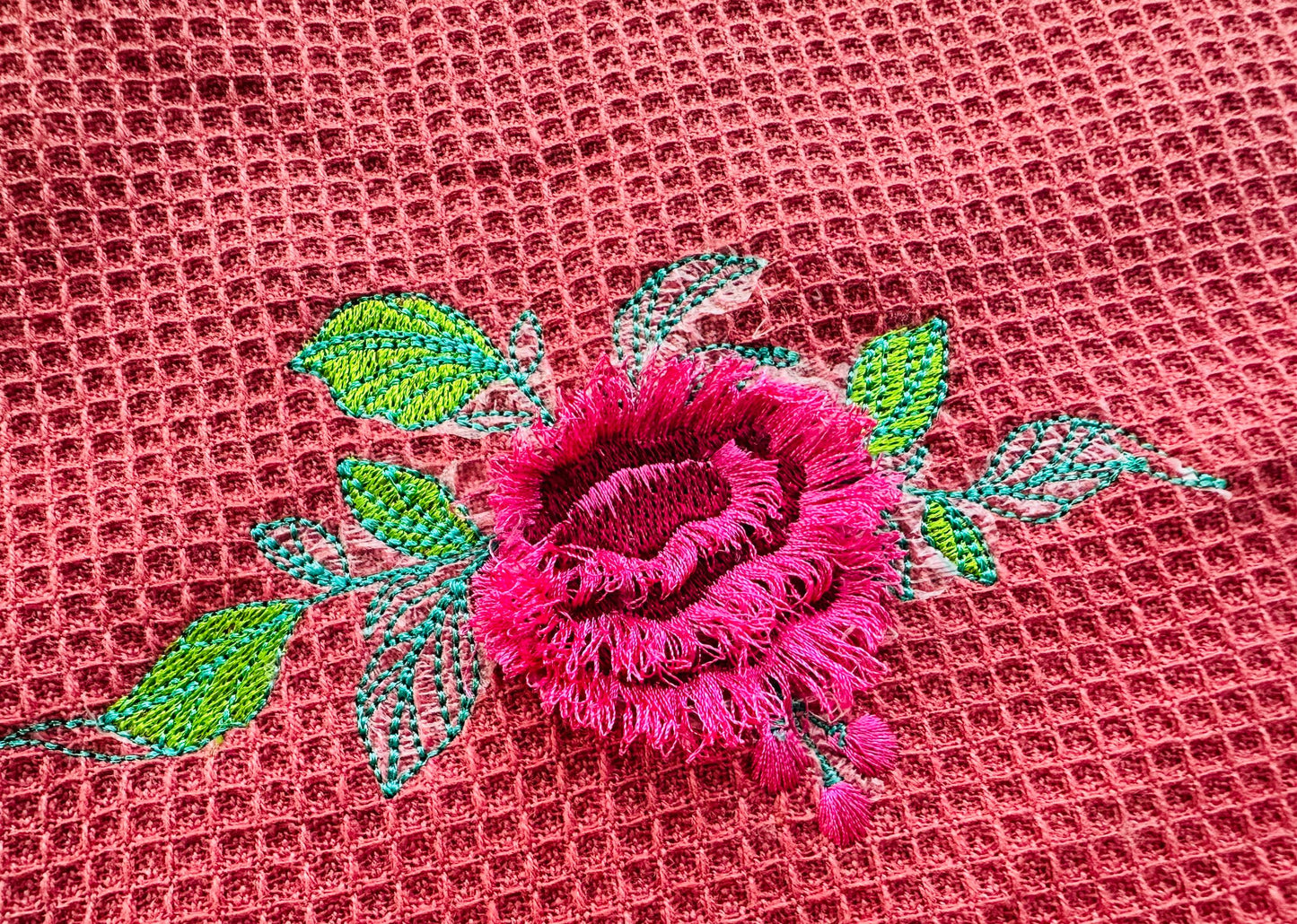 Fringed Fluffy Rose Floral Flower Fringe ITH in the Hoop Machine Embroidery Designs Blossom Blowing the Fluffy Seeds Chenille Fur Bouquet - Etsy