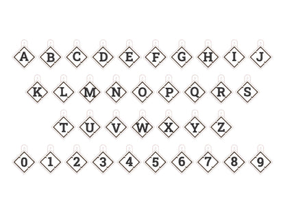 Diamond Labyrinth Keychain