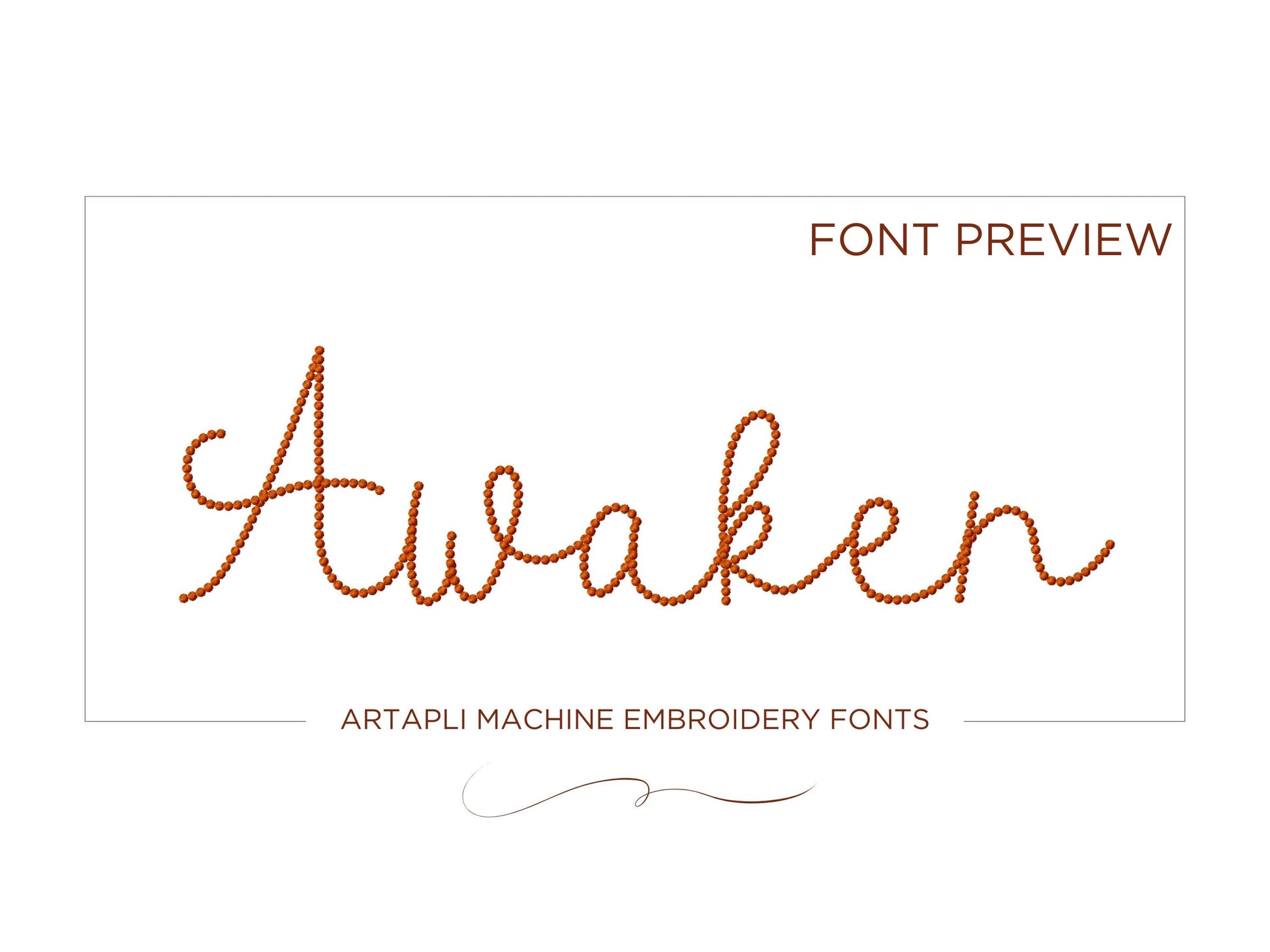 Pearl stitch handwritten script Font machine embroidery designs Pearl line alphabet