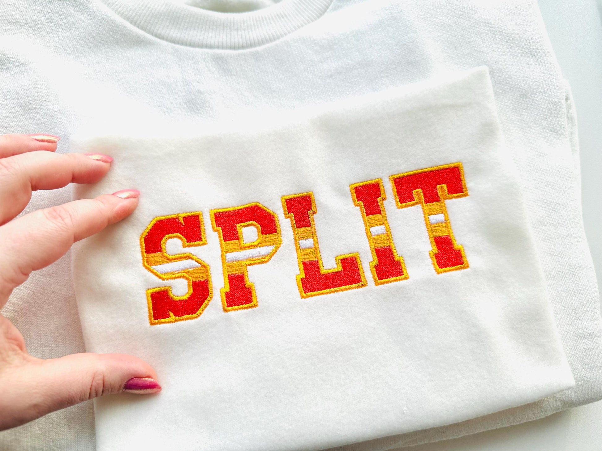 Sports Varsity Collegiate type FONT fill stitch and outline striped alphabet