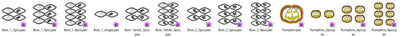 Halloween Bow Set of 2 – Instant Download | Artapli