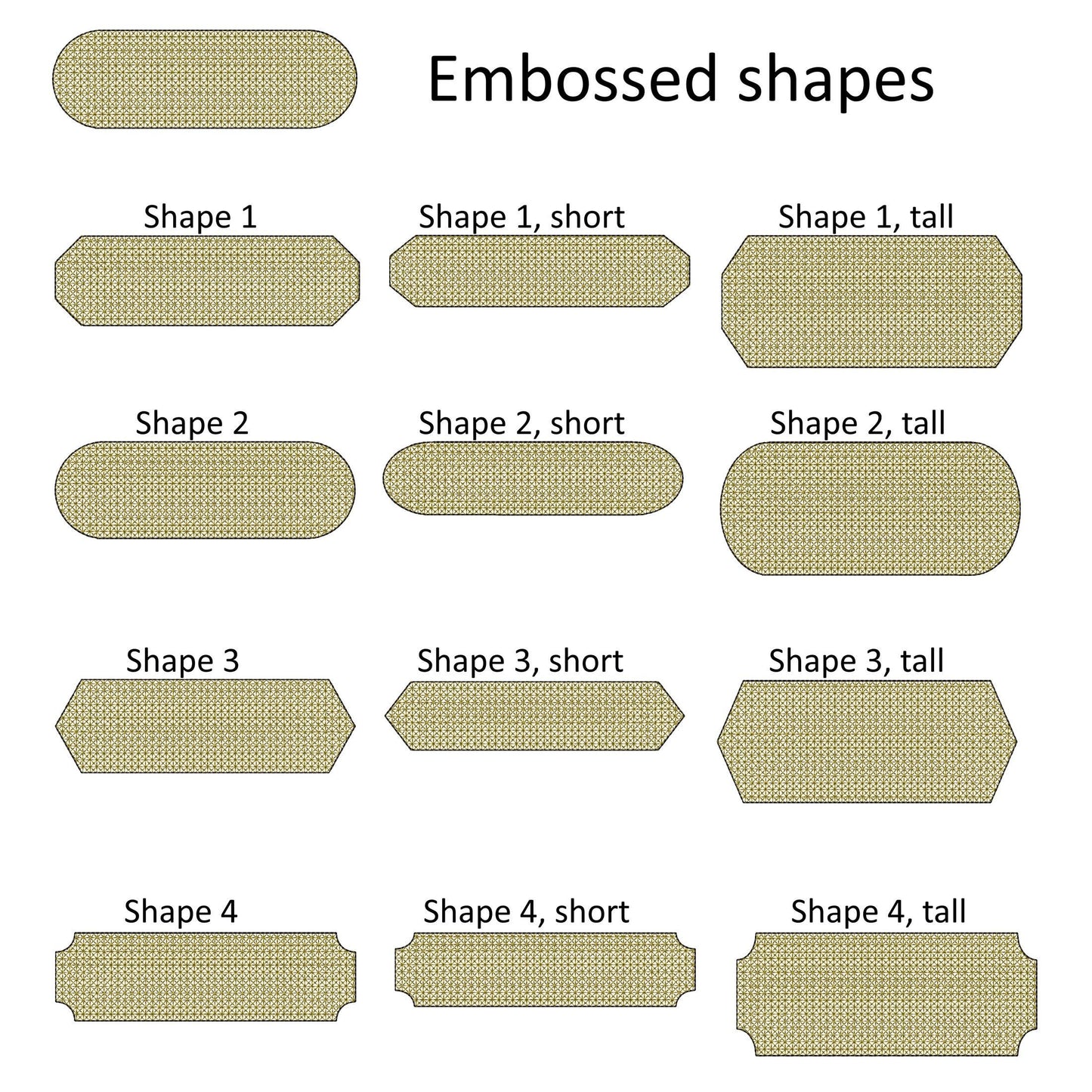 Embossed shape cloud for terry towel initial monogram frame basement stitch shape machine embroidery designs assorted sizes