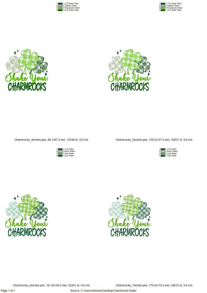 Shake Your Charmrocks Saying