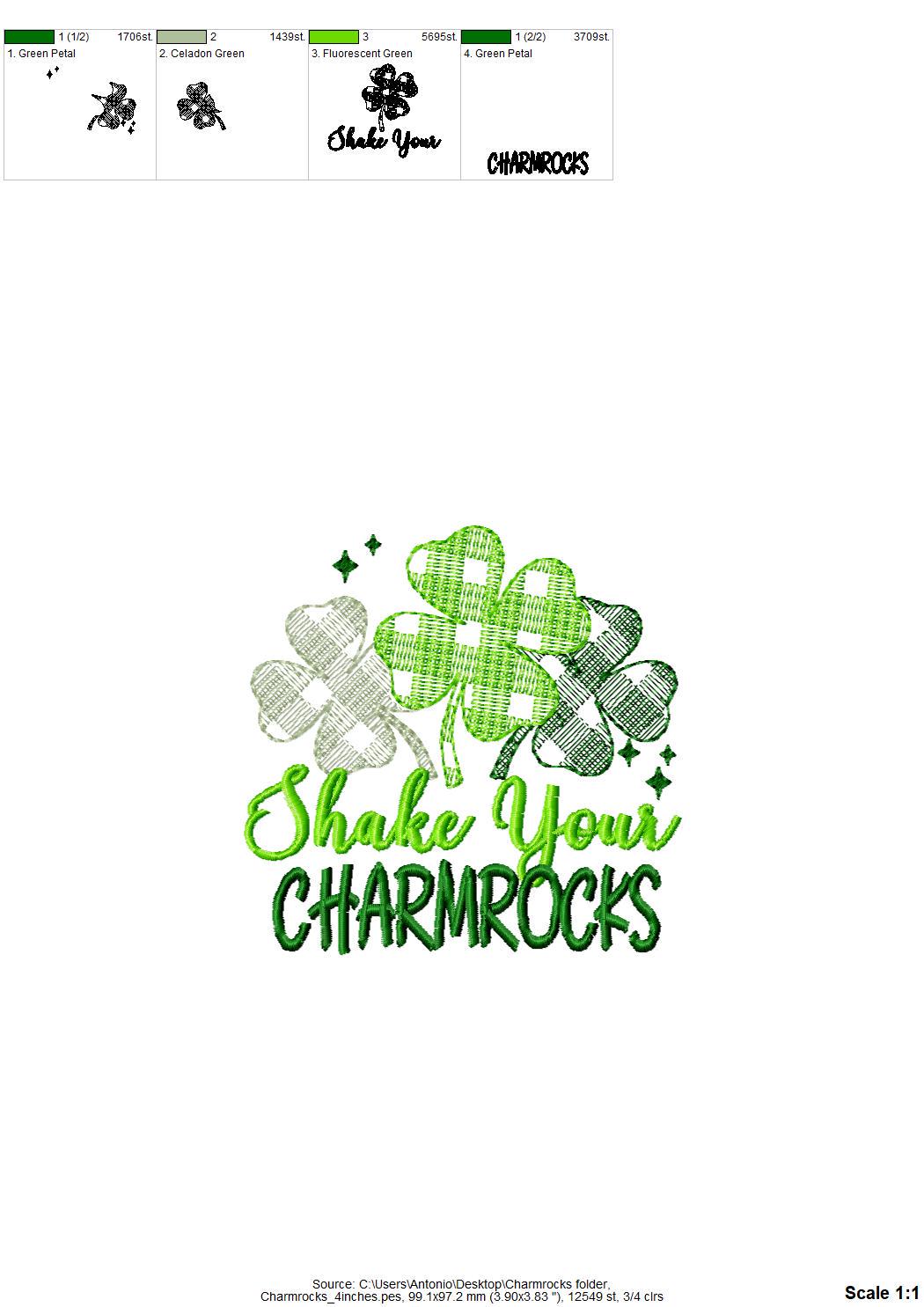 Shake Your Charmrocks Saying