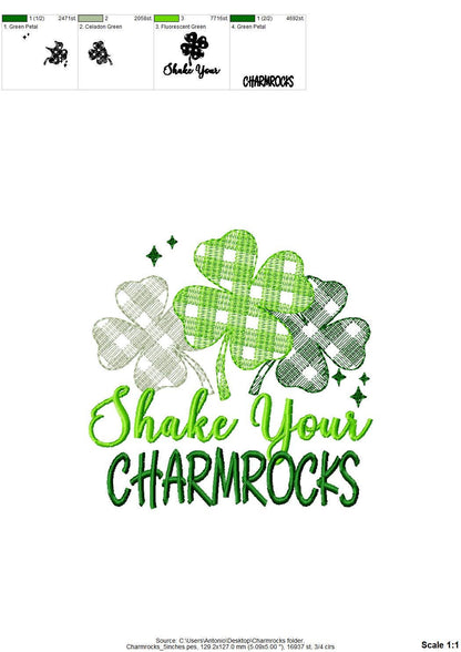 Shake Your Charmrocks Saying