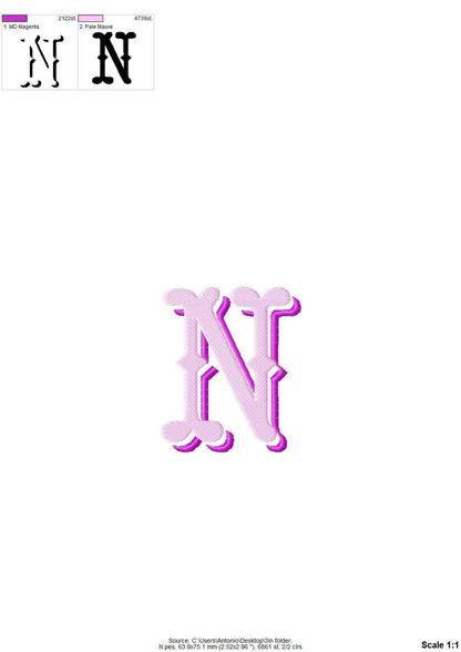 Western Fishtail Shadow Font