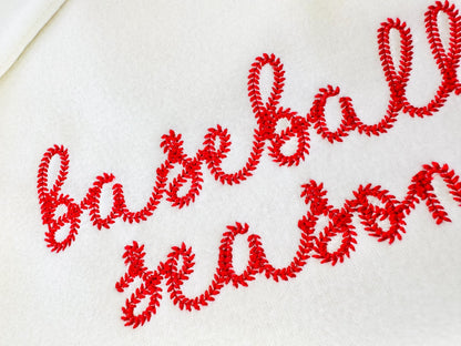 NEW! Baseball stitch FONT sports softball handwritten font script alphabet letters machine embroidery designs multiple sizes 1 up to 3.4 in