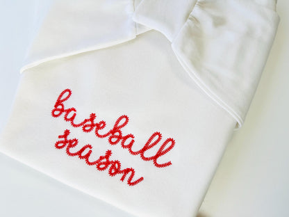 NEW! Baseball stitch FONT sports softball handwritten font script alphabet letters machine embroidery designs multiple sizes 1 up to 3.4 in