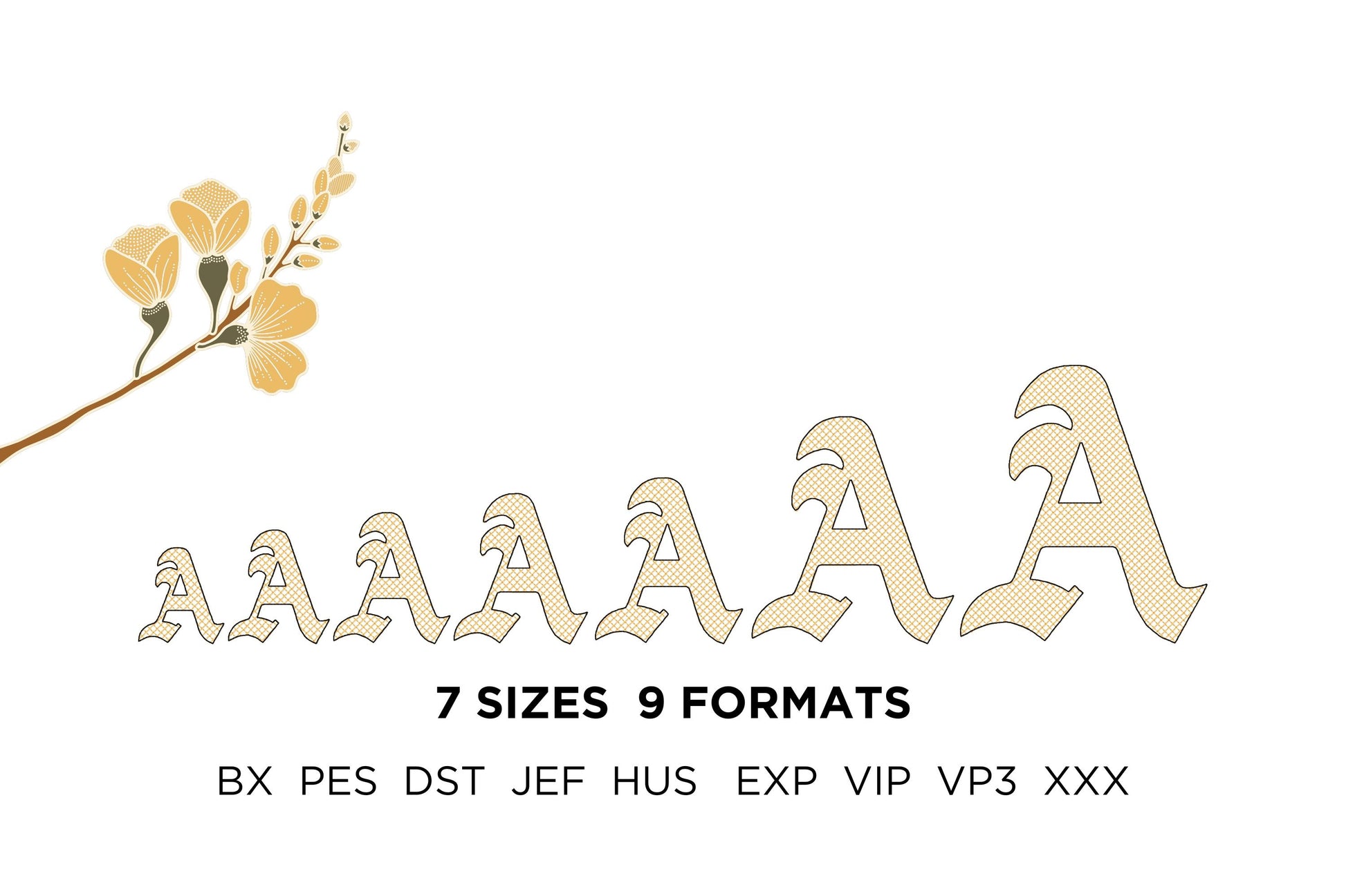 Old Fashioned Style Greek FONT gorgeous alphabet HTV glitter vinyl monogram letters machine embroidery designs