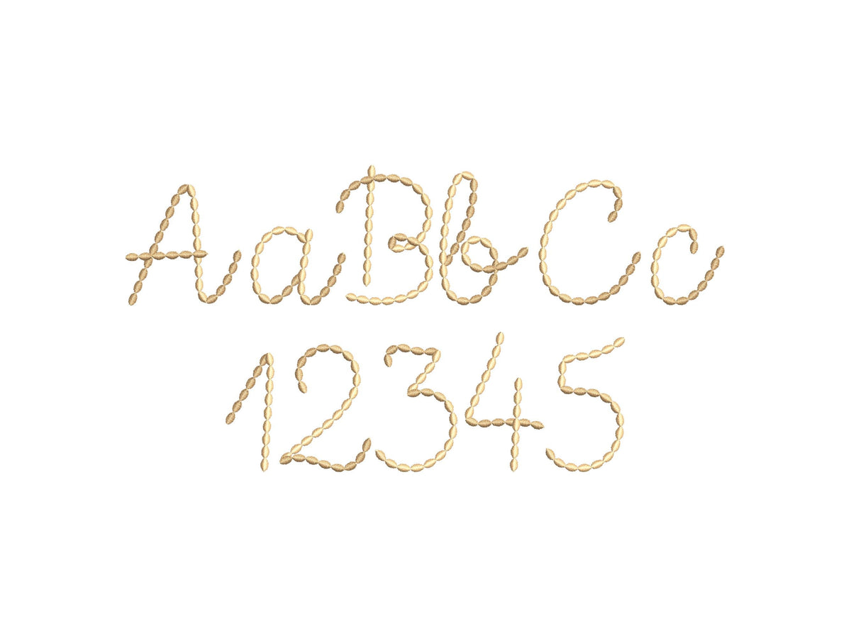 Needlework Script Font