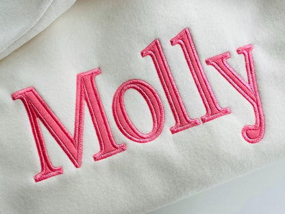 Monogram Applique Font bold alphabet new Roman style machine embroidery designs letters and numbers many sizes