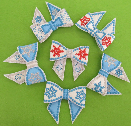 Frozen Felt Bow 3D ITH – Instant Download | Artapli