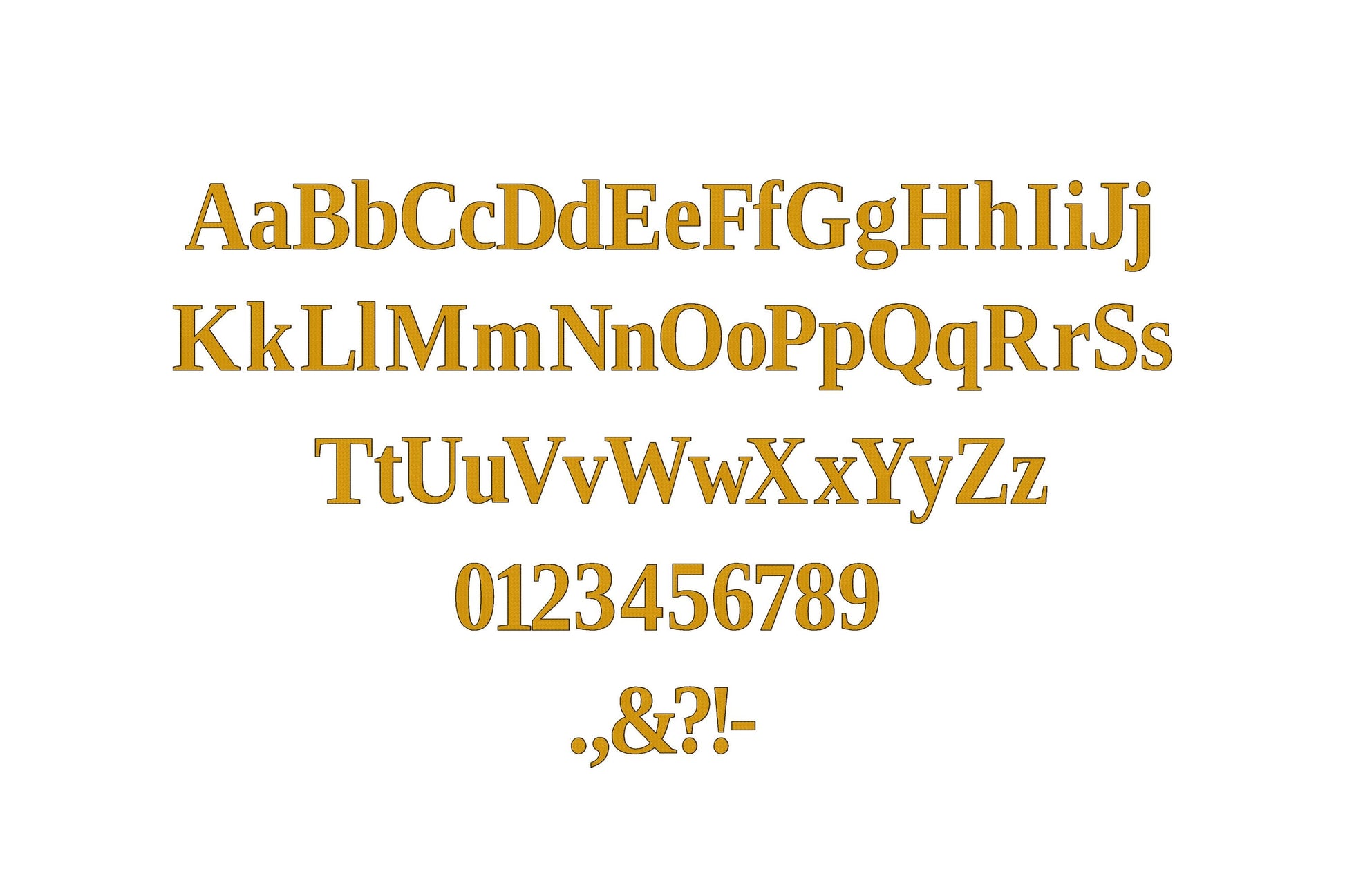 Elegant Font Jill fill stitch and thin outline Monogram letters Block Font machine embroidery designs alphabet small sizes 1 up to 3.3 inch