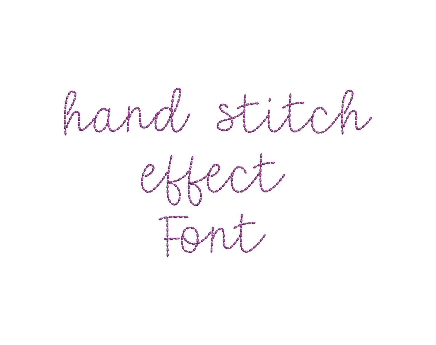 Hand stitch effect FONT Berry machine embroidery designs mini small sizes script Font Monogram alphabet letters