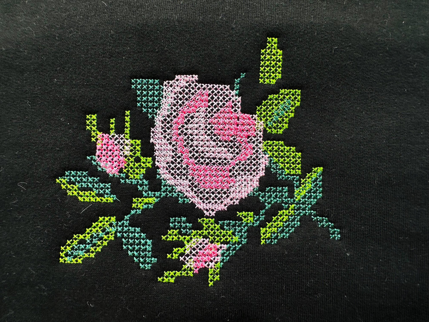 Cross stitch small Rose flower bouquet floral Peony branch machine embroidery designs assorted sizes 4 up to 8 inch sweet home garden design