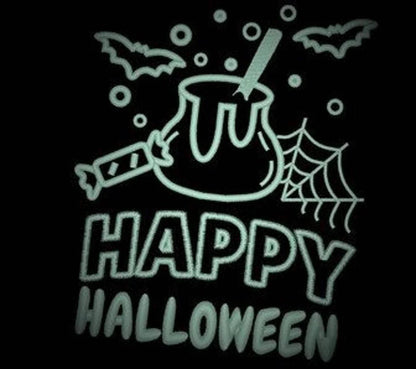 Magic Happy Halloween Saying Machine Embroidery 4" 5" 6" 7" 8" 10" | PES DST JEF | Artapli