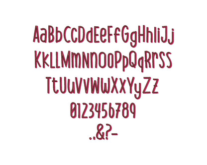 Narrow tall Shadow FONT machine embroidery designs shadowed alphabet Monogram embroidery font design bold Font many sizes 1.2 up 4 inches BX - image 5