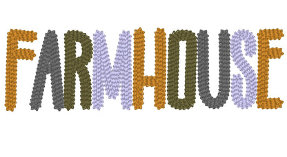 Perfect Light Fill Chain Font hand stitch effect Chain Block Font machine embroidery designs alphabet letters  1.4 up to 2.5inch, BX - image 6