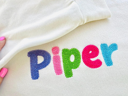 Handwritten Font with Outline Helly - image 2