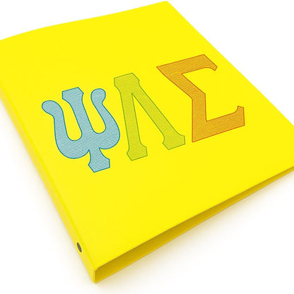 Light stitch Tall Greek FONT alphabet sororities fraternities monogram quick stitch outline machine embroidery designs 2 up to 4.7 inch - image 2