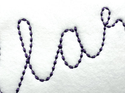 Hand stitch effect FONT Berry machine embroidery designs mini small sizes script Font Monogram alphabet letters