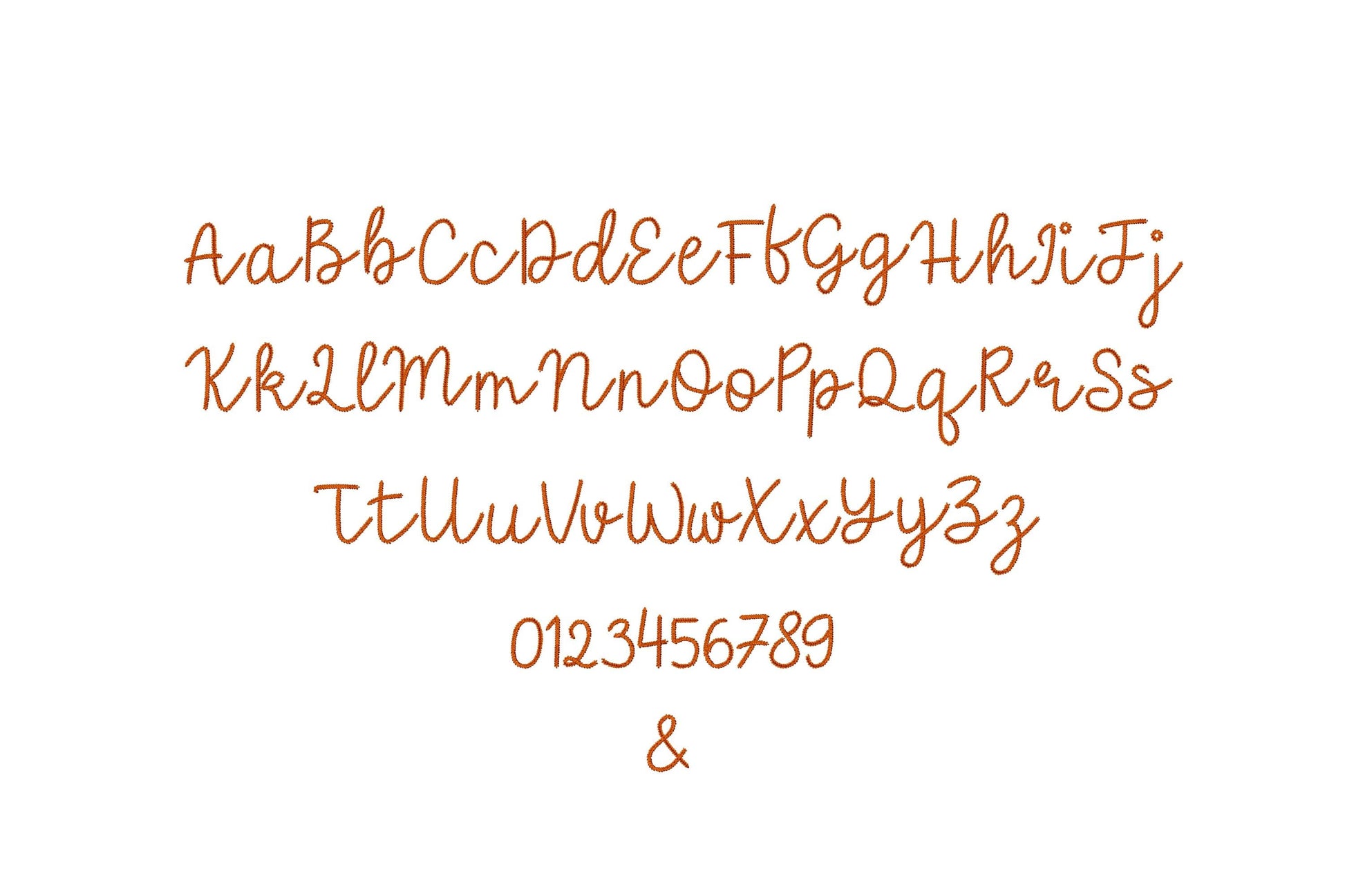 Tiny Chain FONT machine embroidery designs mini sizes 0.6 up to 2 inch | Artapli - image 4