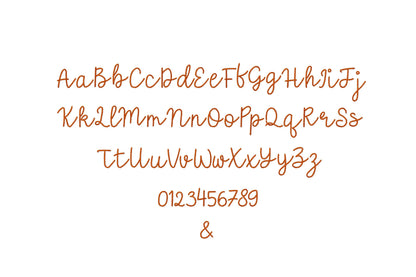 Tiny Chain FONT machine embroidery designs mini sizes 0.6 up to 2 inch | Artapli - image 4