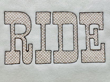 Light stitch diamond quilt Western FONT machine embroidery designs HTV glitter vinyl Alphabet letters and numbers cowboy Monogram, and BX - image 7