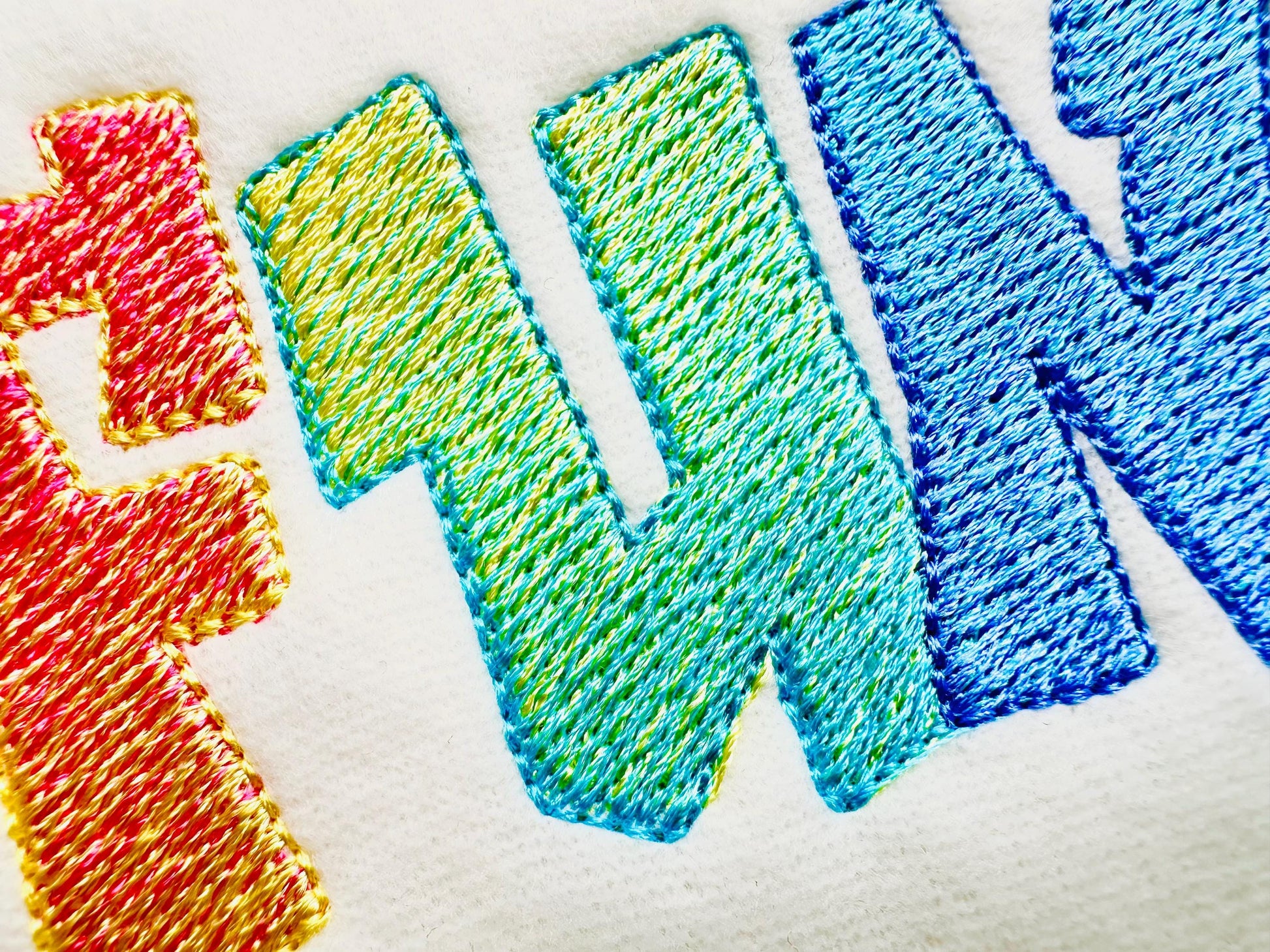 Graffiti street art FONT 2 color alphabet iridescent ombre gradient machine embroidery designs boys Monogram letters sizes 1 up to 3.5 inch