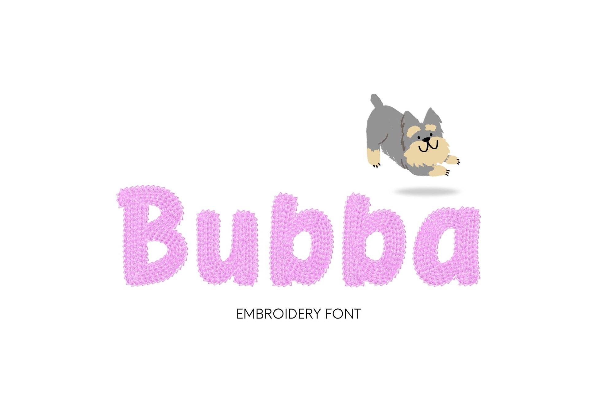 Handwritten Font with Outline Helly - image 8