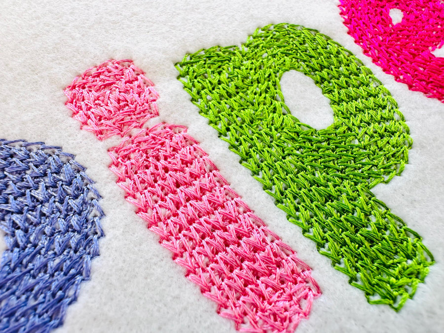 Handwritten Font with Outline Helly - image 1