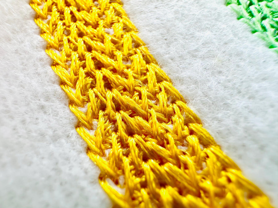 No Puckering Light Fill Chain Font effect of hand stitch Font machine embroidery designs alphabet letters monogram 1.4 up to 2.5inch, BX - image 1