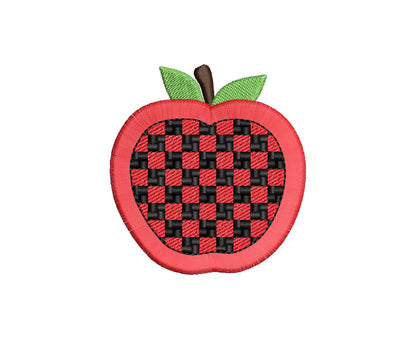 Patterned Fringed Apple