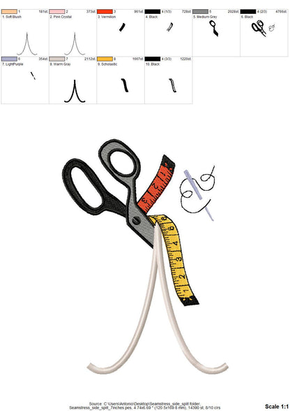 Seamstress Tools Split Side Seam