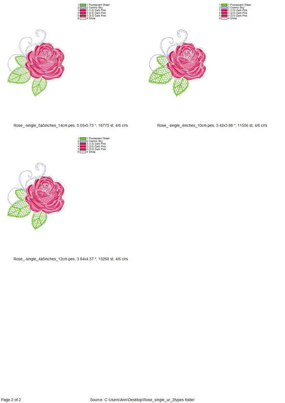 Urban Curl And Swirl Shadow Rose - image 8