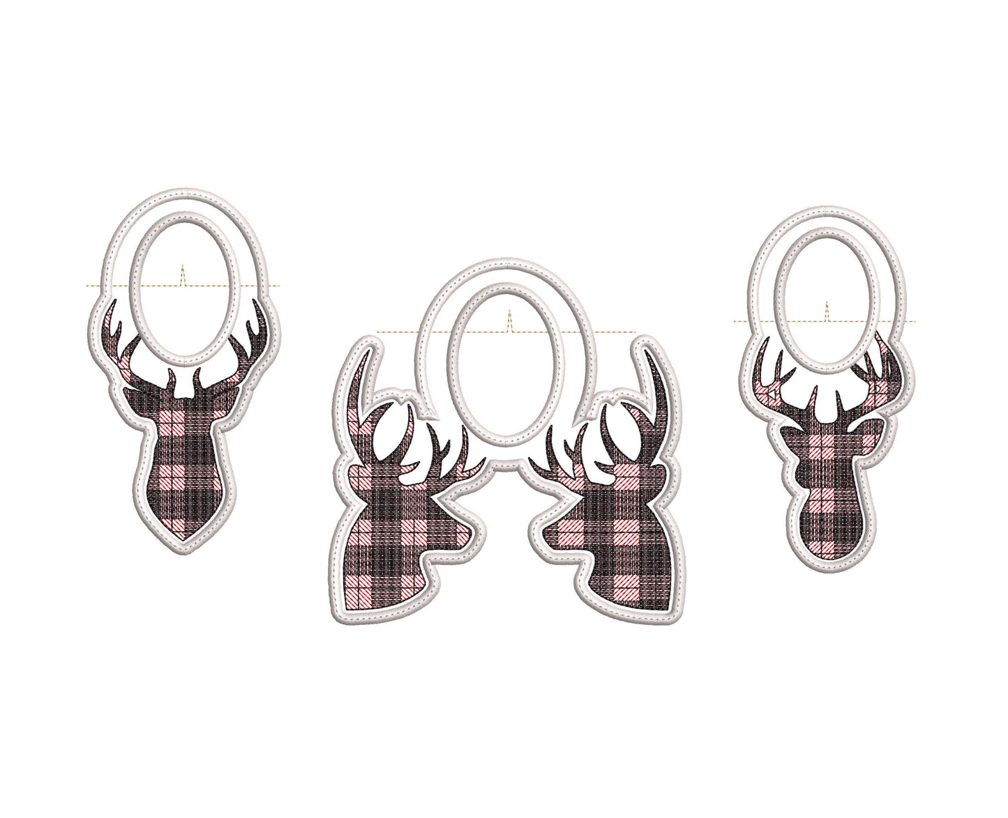 Buck Deer Towel Topper SET of 3