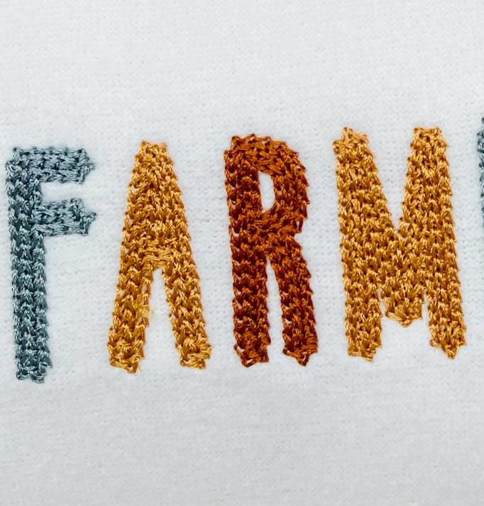 Perfect Light Fill Chain Font hand stitch effect Chain Block Font machine embroidery designs alphabet letters  1.4 up to 2.5inch, BX - image 2