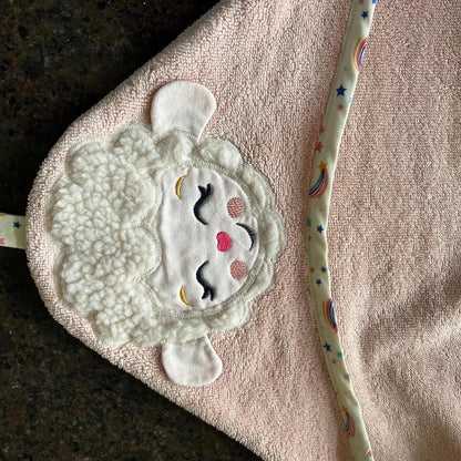 Little Sheep Lamb Hooded Towel - image 7