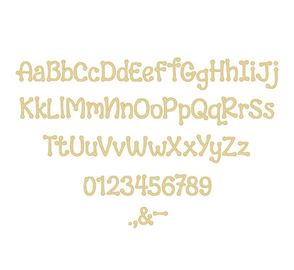 Quick light stitch fill Font Dot to Dot Kindergarten kids alphabet machine embroidery designs Monogram letters sizes 1 up to 2.6 inch, BX - image 7