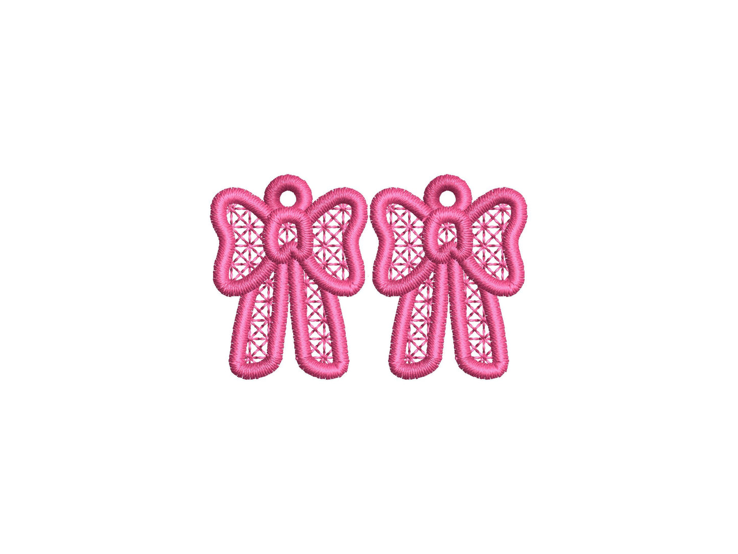 Delicate Bow Earrings FSL